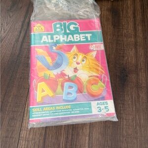 School Zone Big Alphabet Workbook -
(Paperback) new